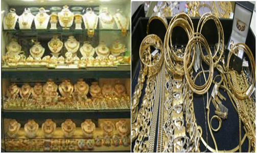 اعتقال مساعد صائغ للذهب سطا على كمية من المجوهرات وادعى أن الجمارك قامت بحجزها