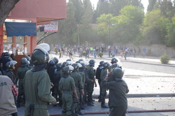 القضاء ينظر في ملف معتقلين إثر مواجهات بالحيّ الجامعي لمراكش (صور)