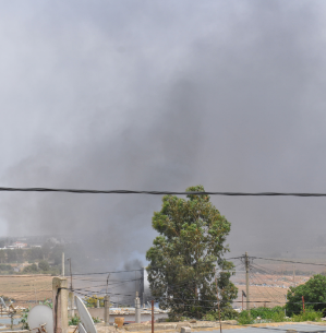 “تم حريق بمحول كهرباء الرئيسي بدوار الغابة السوالم الطريفيةإقليم برشيد “