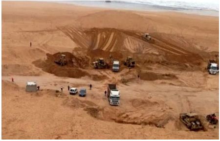 تقرير: مافيا الرمال تفوت على خزينة الدولة حوالي 5 ملايير درهم