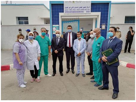 وزير الصحة في زيارة مفاجئة للمركز الصحي بمدينة البير الجديد