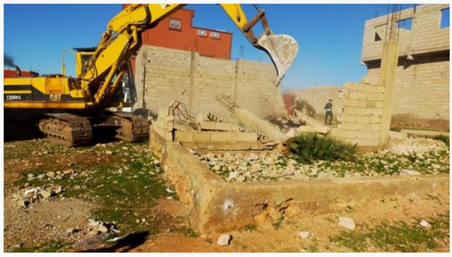 إقليم بني ملال : محاربة البناء العشوائي متواصلة هدم 224 بناية عشوائية بأدوز بجماعة فم العنصر