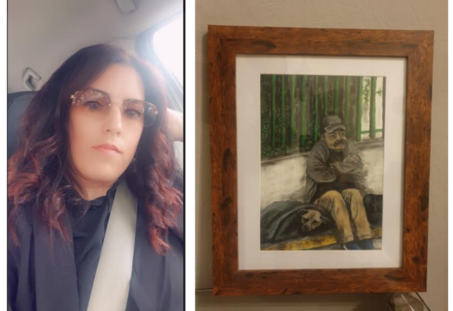 إلهام بودراز فنانة تشكيلية تستلهم من تراث المغرب مفرداتها الإبداعية