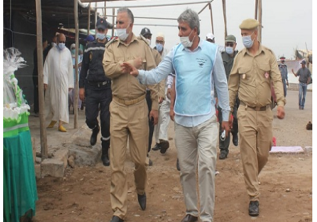 مقاهي شاطىء عائشة البحرية تفتح أبوابها من جديد بعد إغلاق كورونا