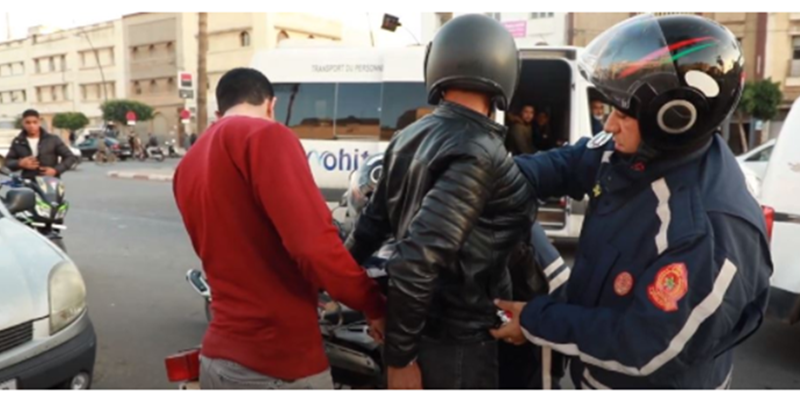 أمن برشيد يشن حملات تطهيرية واسعة على الدرجات النارية