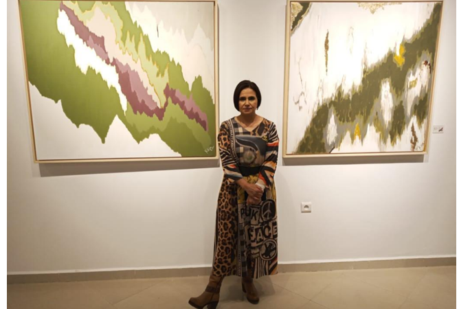 افتتاح معرض “الفجر” للفنانة التشكيلية خديجة الحطاب برواق