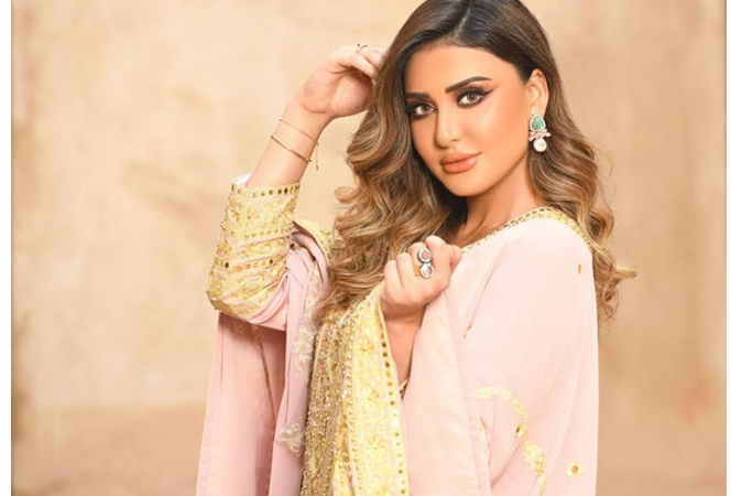 عايدة خالد تشدو بكلمات كريم العراقي في ” هنا ليل “