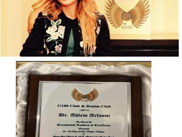 بالفيديو.. تكريم رئيسة المنظمة الدولية للحوكمة المحلية من قبل المنتدى الاقتصادي للمرأة بمالطا