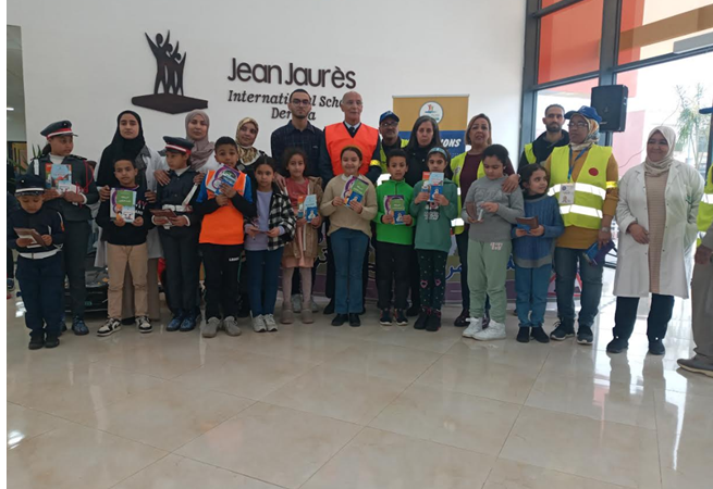 الدروة .. مدرسة جون جوريس تنظم لقاء تحسيسي حول السلامة الطرقية