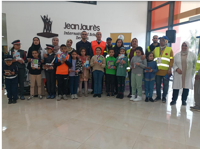 الدروة .. مدرسة جون جوريس تنظم لقاء تحسيسي حول السلامة الطرقية