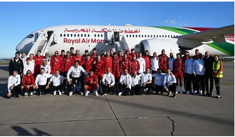 بعثة المنتخب المغربي تتوجه إلى كوت ديفوار للمشاركة في كأس إفريقيا