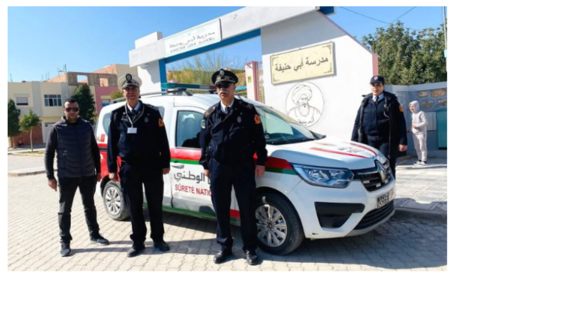 حملات تحسيسية للأمن الوطني بجرسيف لتعزيز السلامة الطرقية بالمؤسسات التعليمية