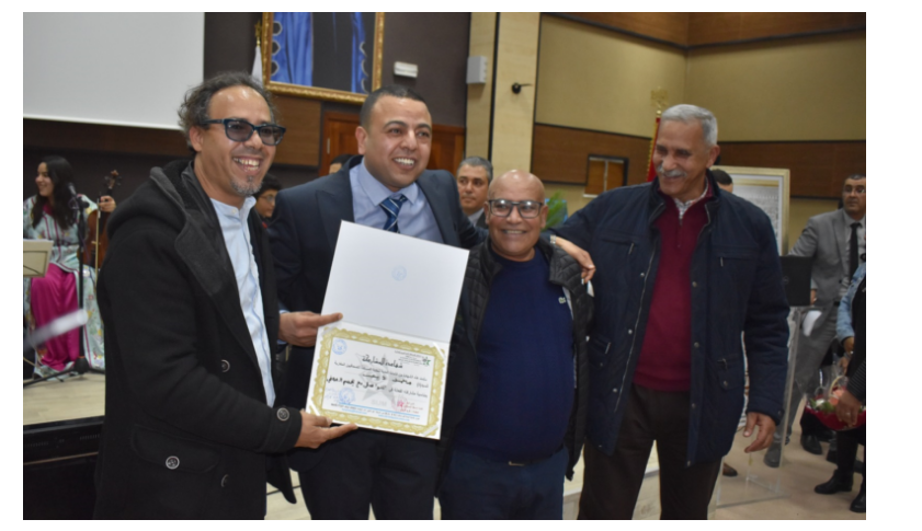 الأمانة الجهوية للنقابة المستقلة للصحافيين المغاربة بجهة الشرق تكرم السيد محمد ديب