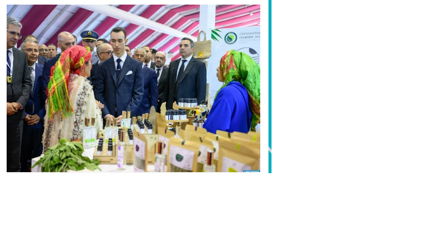 ولي العهد يترأس بمكناس افتتاح الدورة الـ 17 للملتقى الدولي للفلاحة بالمغرب