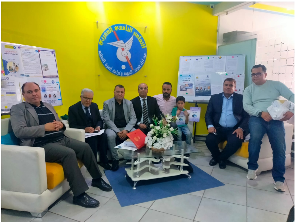 تقرير صحفي حول حفل توقيع الكتاب الجماعي المحكم في التعليم الرقمي في ظل متطلبات الجودة مع صور اللقاء