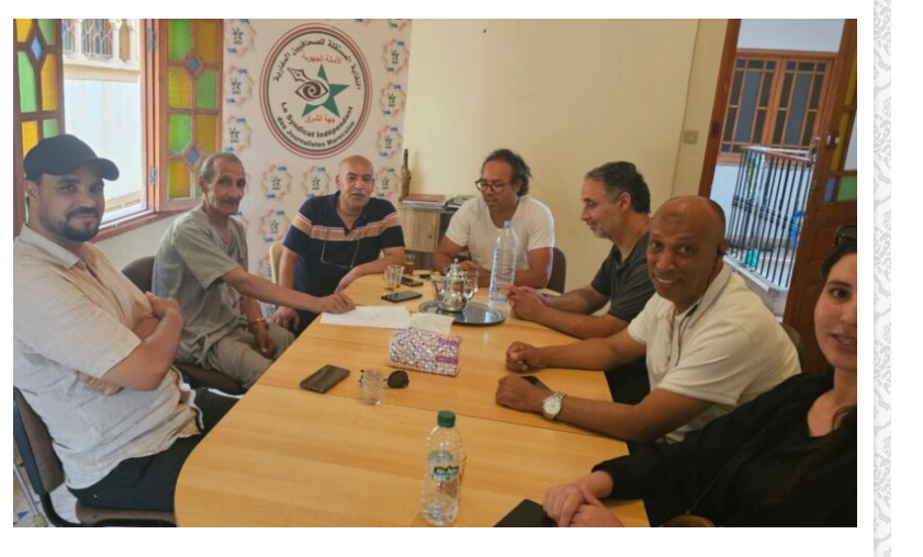 وجــدة / فرع جهة الشرق للنقابة المستقلة للصحافيين المغاربة يبارك مبادرة تأسيس المجلس الوطني