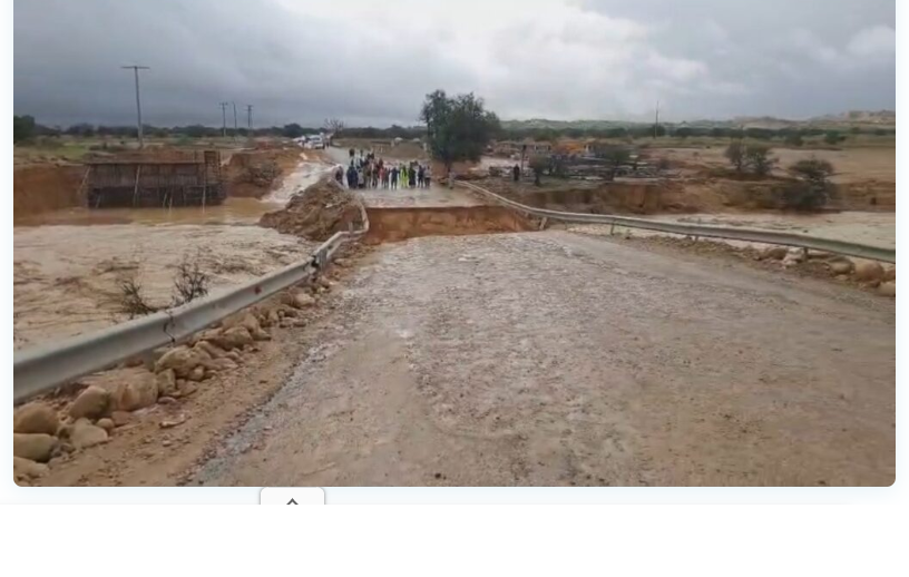 استنفار مروري بالطريق الوطنية رقم 1.. انقطاع حركة السير بين أكادير والصويرة بسبب الفيضانات